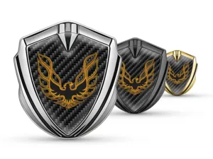 Pontiac Emblema Silicona Insignia Mínima Estilo Global Ajuste